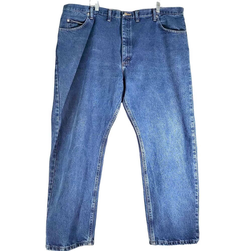 Wrangler Relaxed Fit Jeans Size 46 X 30 Comfort 100% Cotton Classic Design